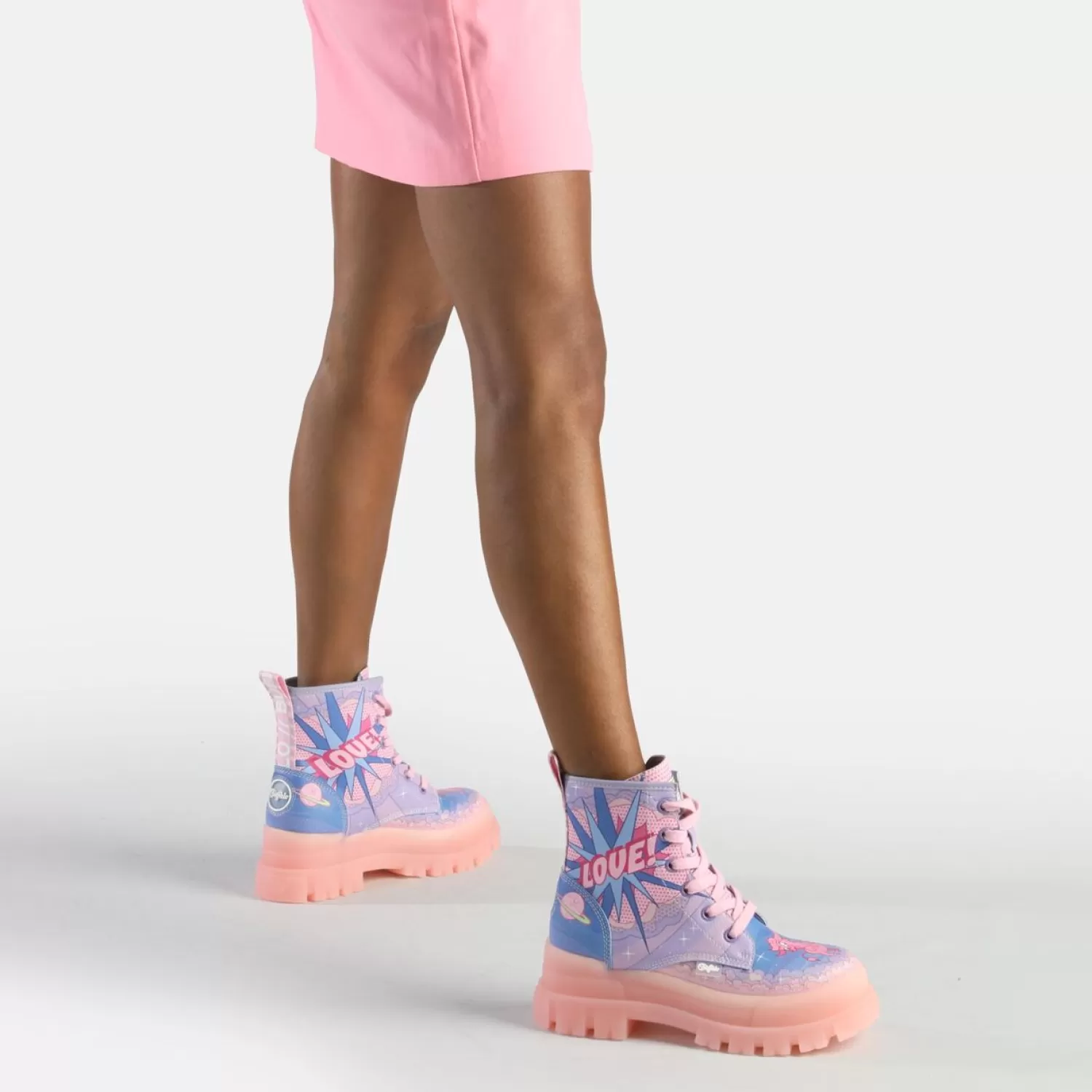 Hot Aspha Lace Up Hi Ankle Boot Vegan Women Ankle Boots