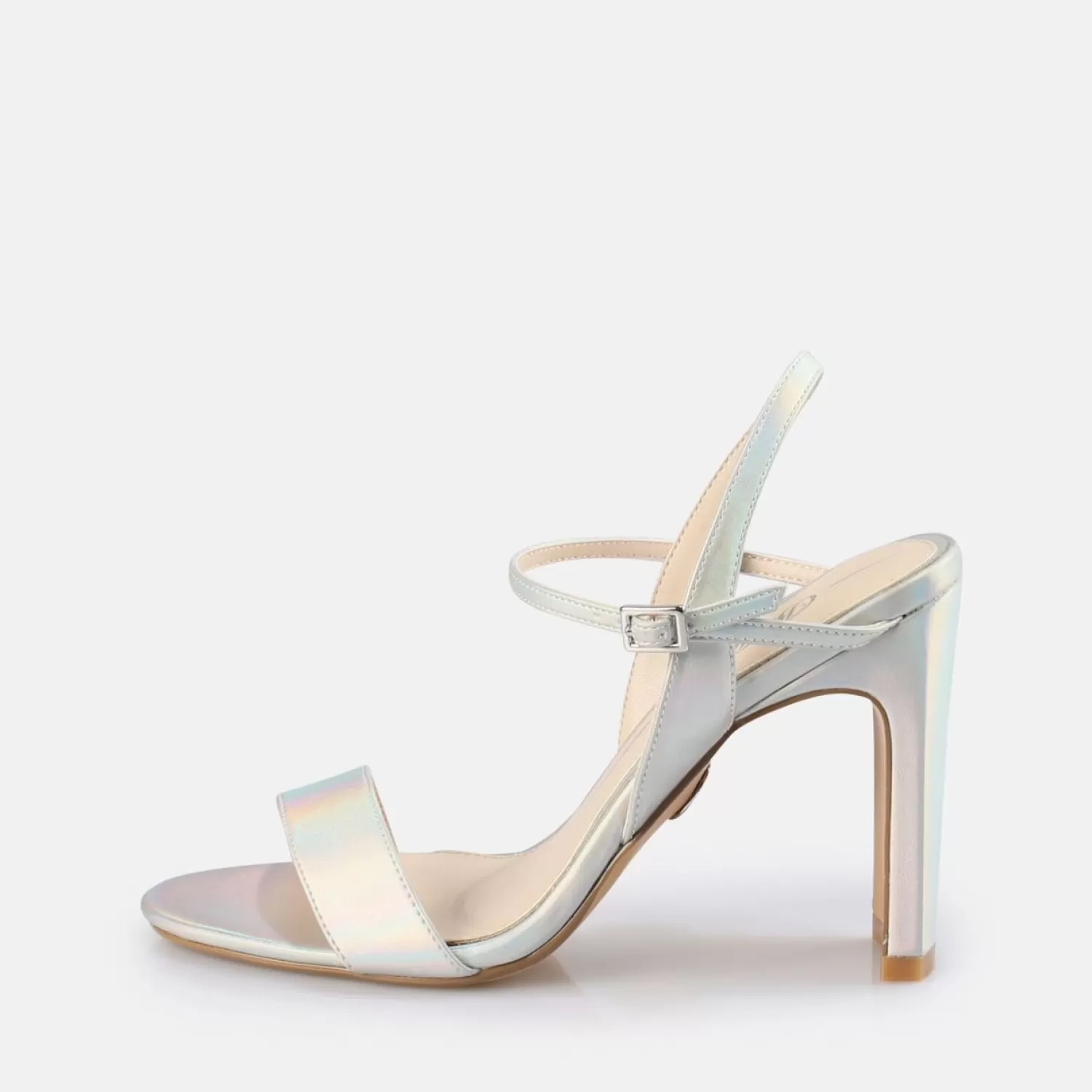 Cheap Jean Neat Heeled Sandal Vegan Women Occasion Shoes