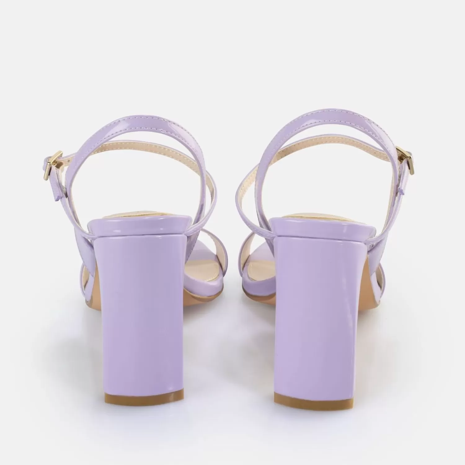 Clearance Jean Neat Heeled Sandals Vegan Women Occasion Shoes