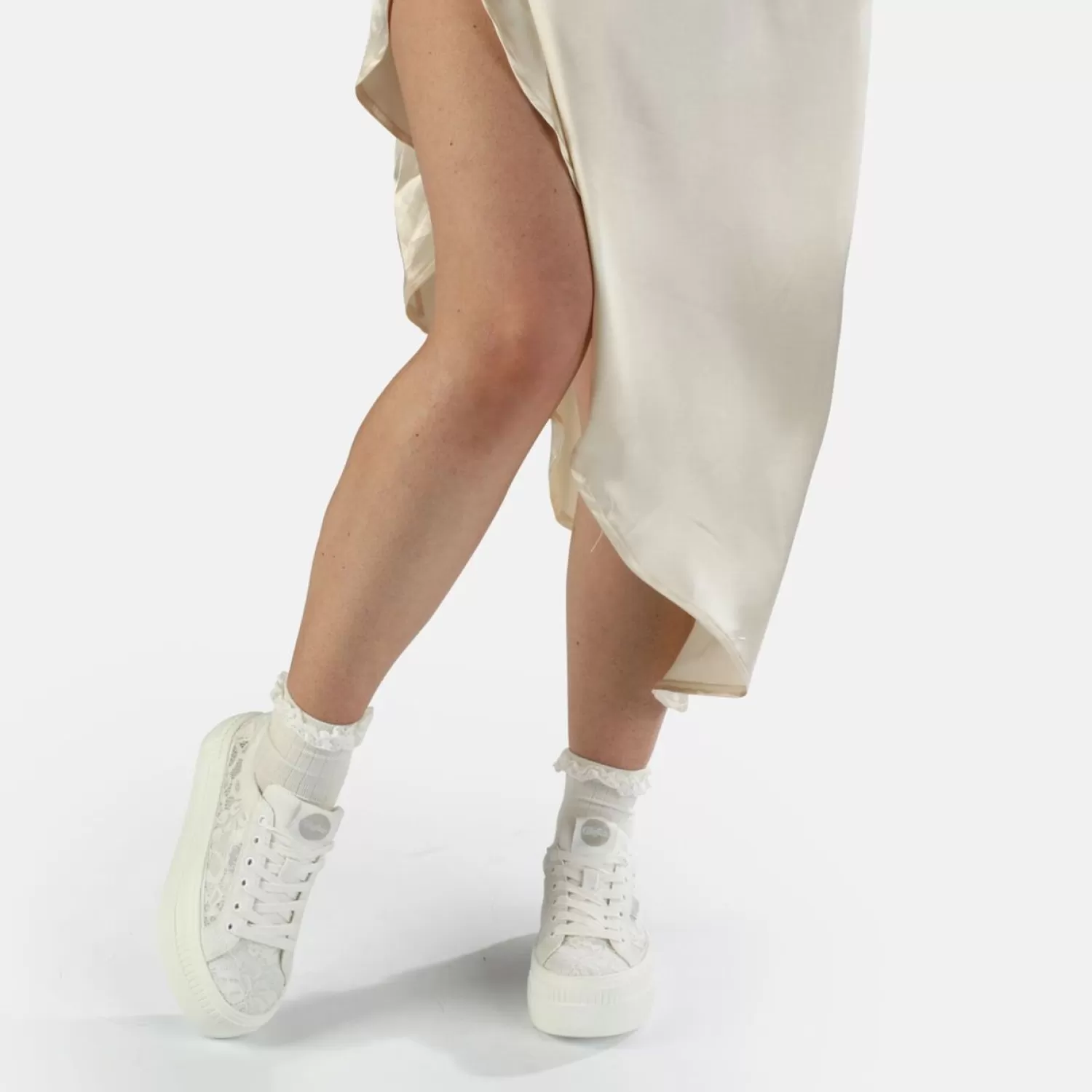 Shop Paired Bloom Sneaker Vegan Women Bridal Shoes