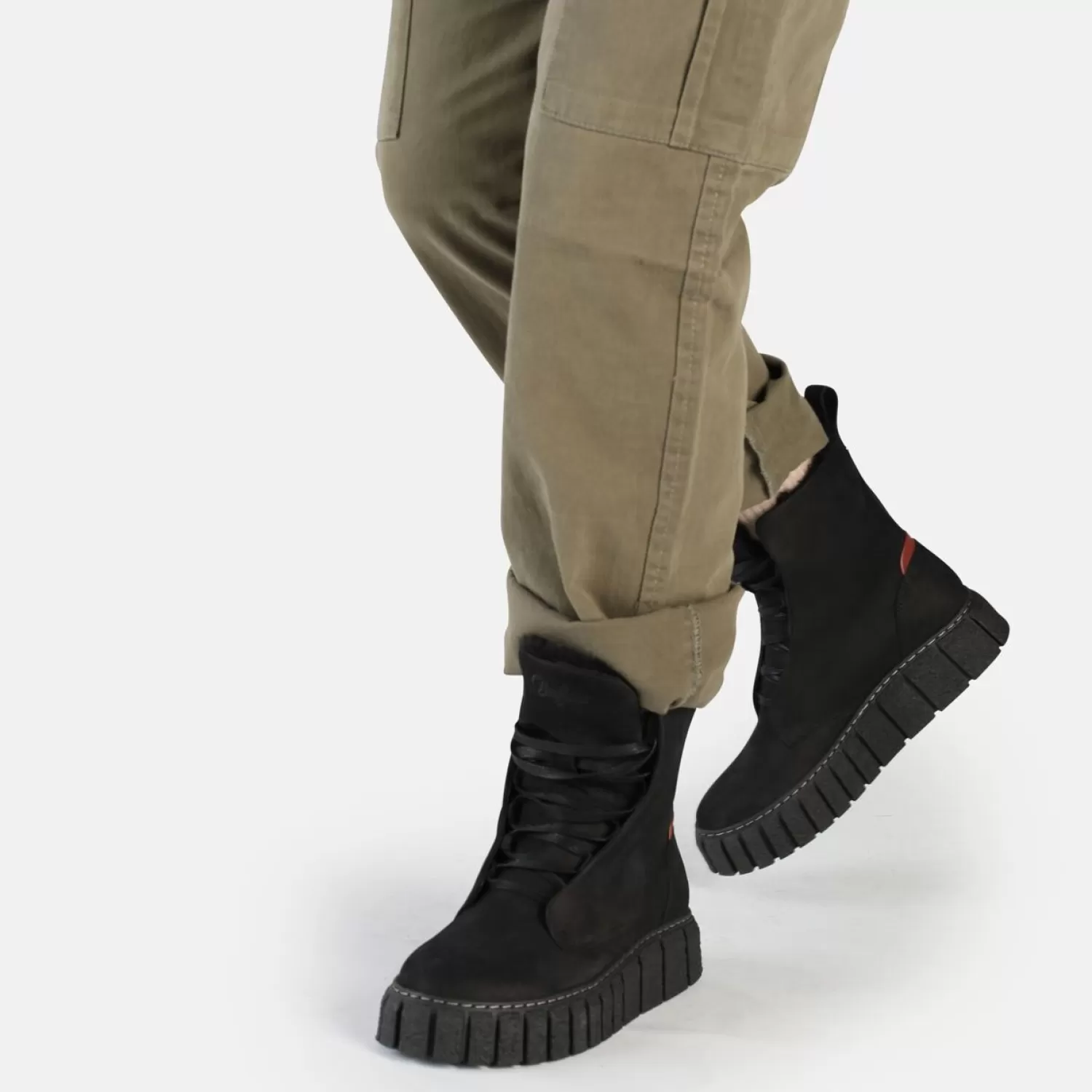 Store Rampa Lace Up Hi Warm Ankle Boot Women Ankle Boots