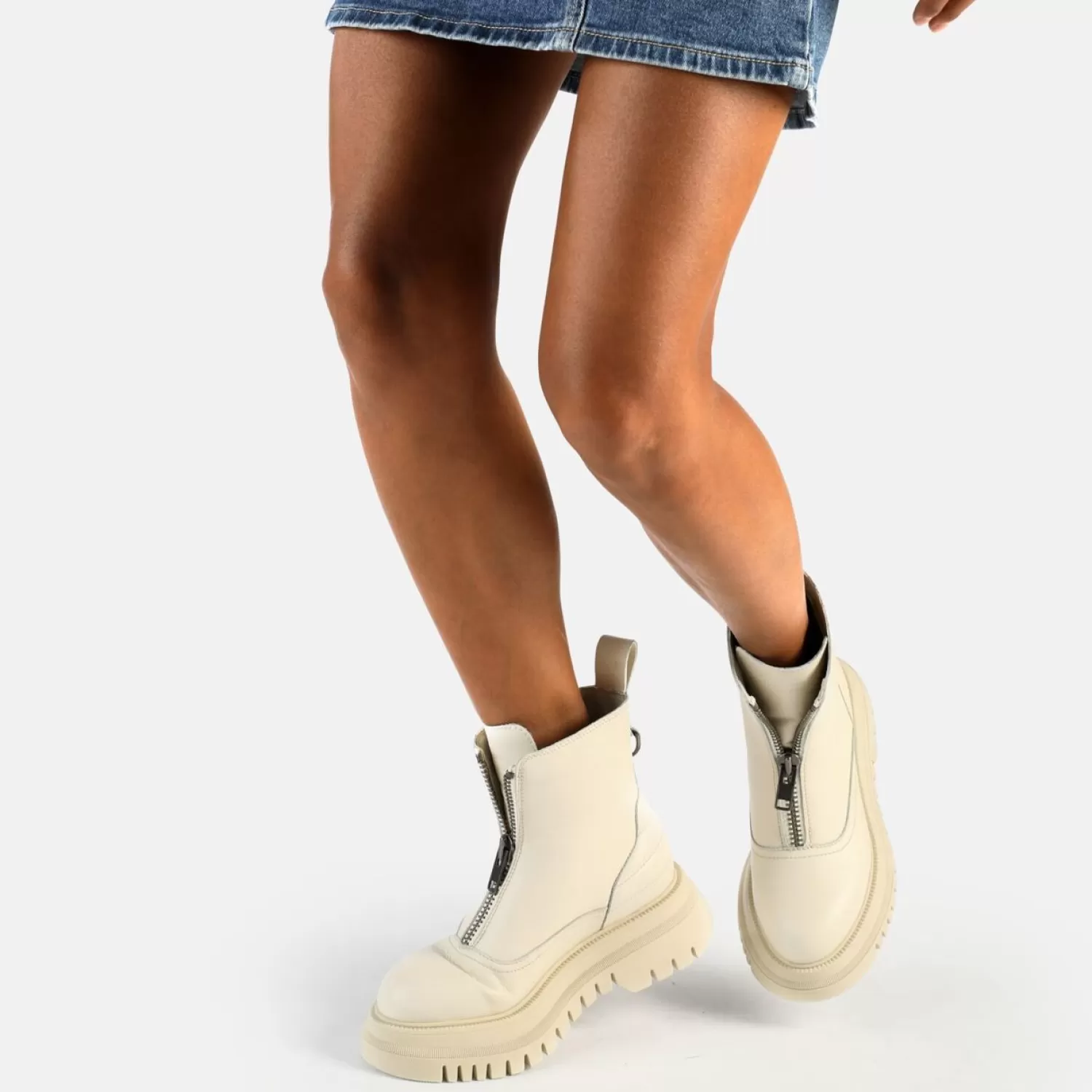 Online Shade Zip Mid Ankle Boot Women Ankle Boots