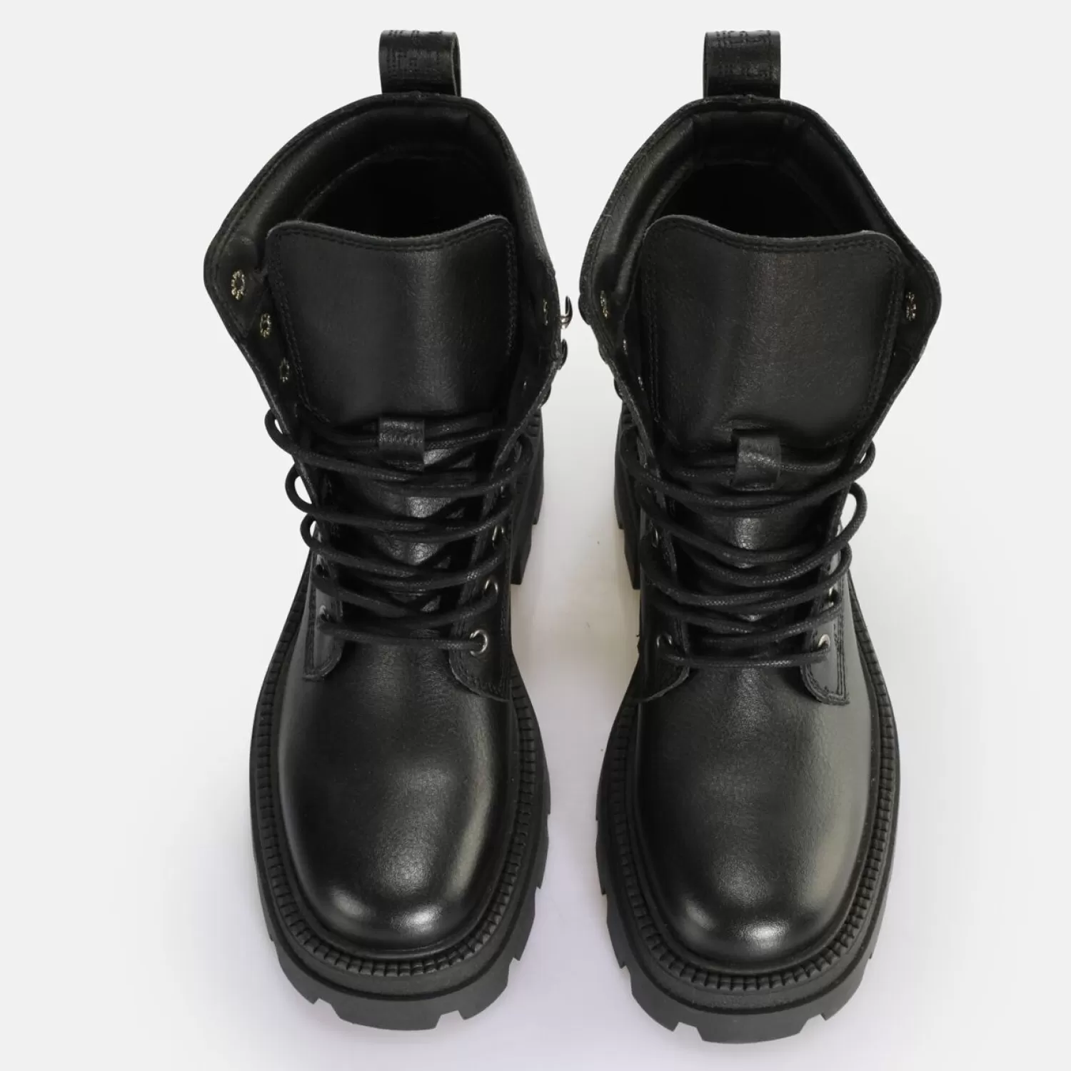 square_laceup_mid_ankle_boot_6.webp Cheap Square Laceup Mid Ankle Boot Women Ankle Boots