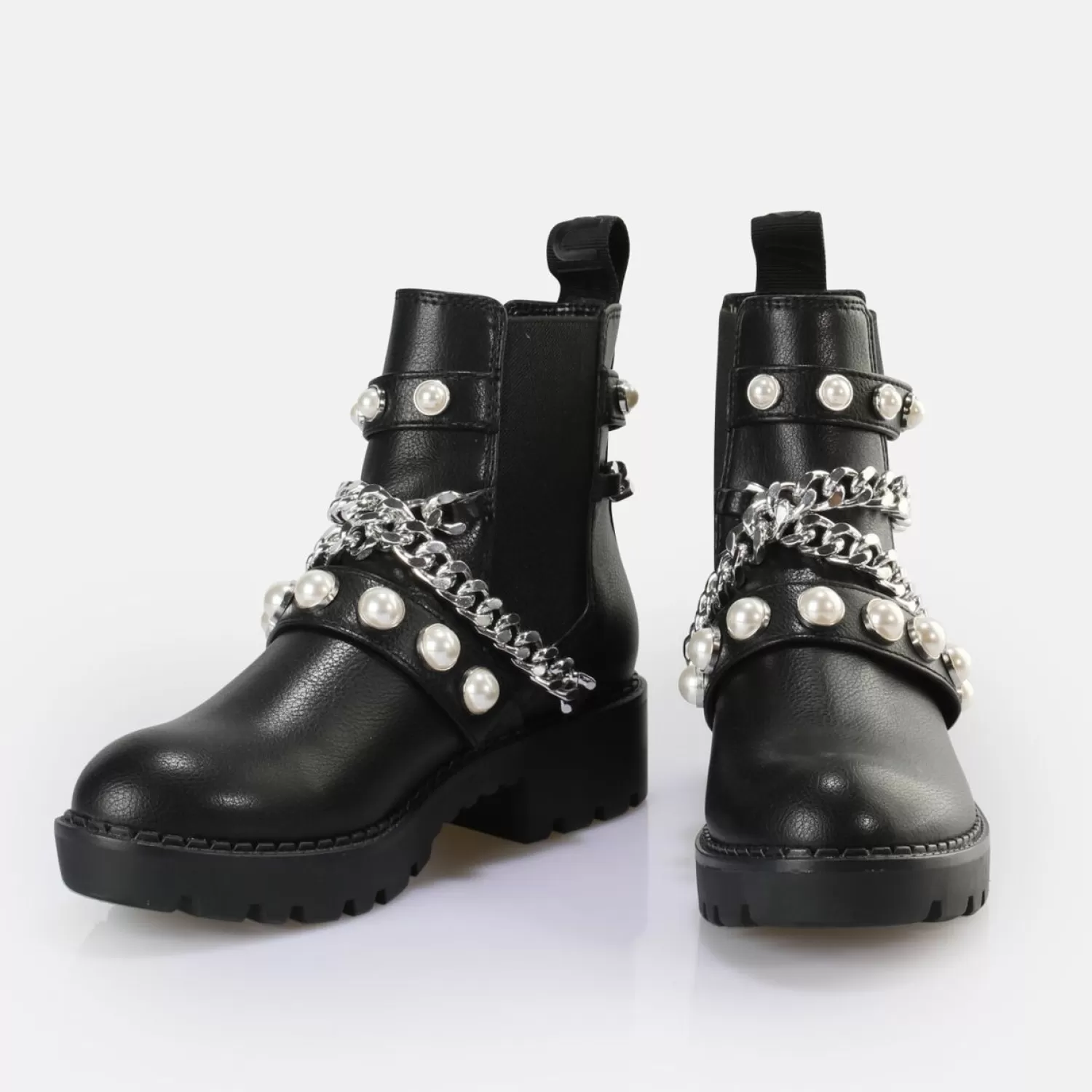 Hot Wave Pearl Chelsea Boot Vegan Women Ankle Boots