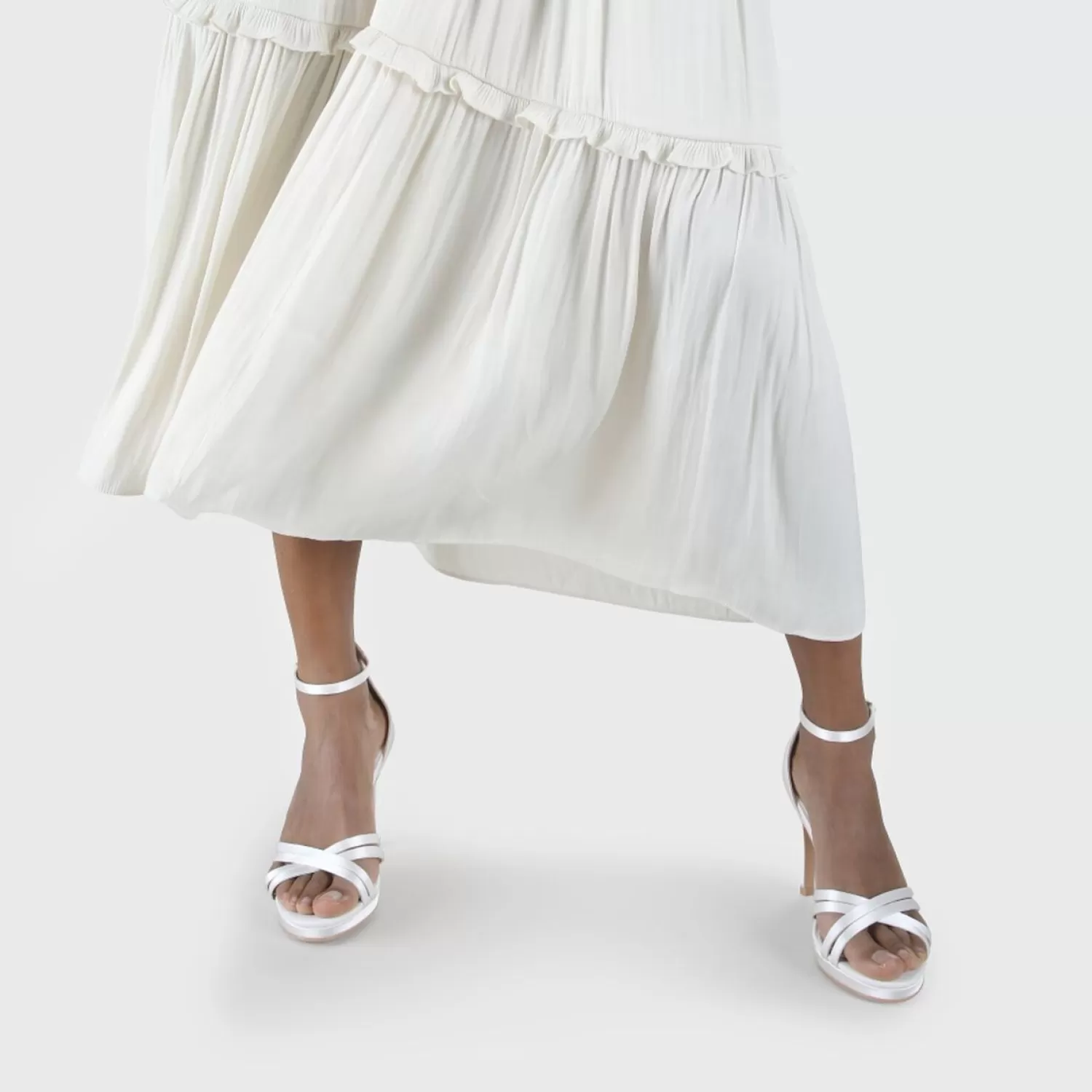 Shop Xenia Ankle-Strap Sandal Women Bridal Shoes