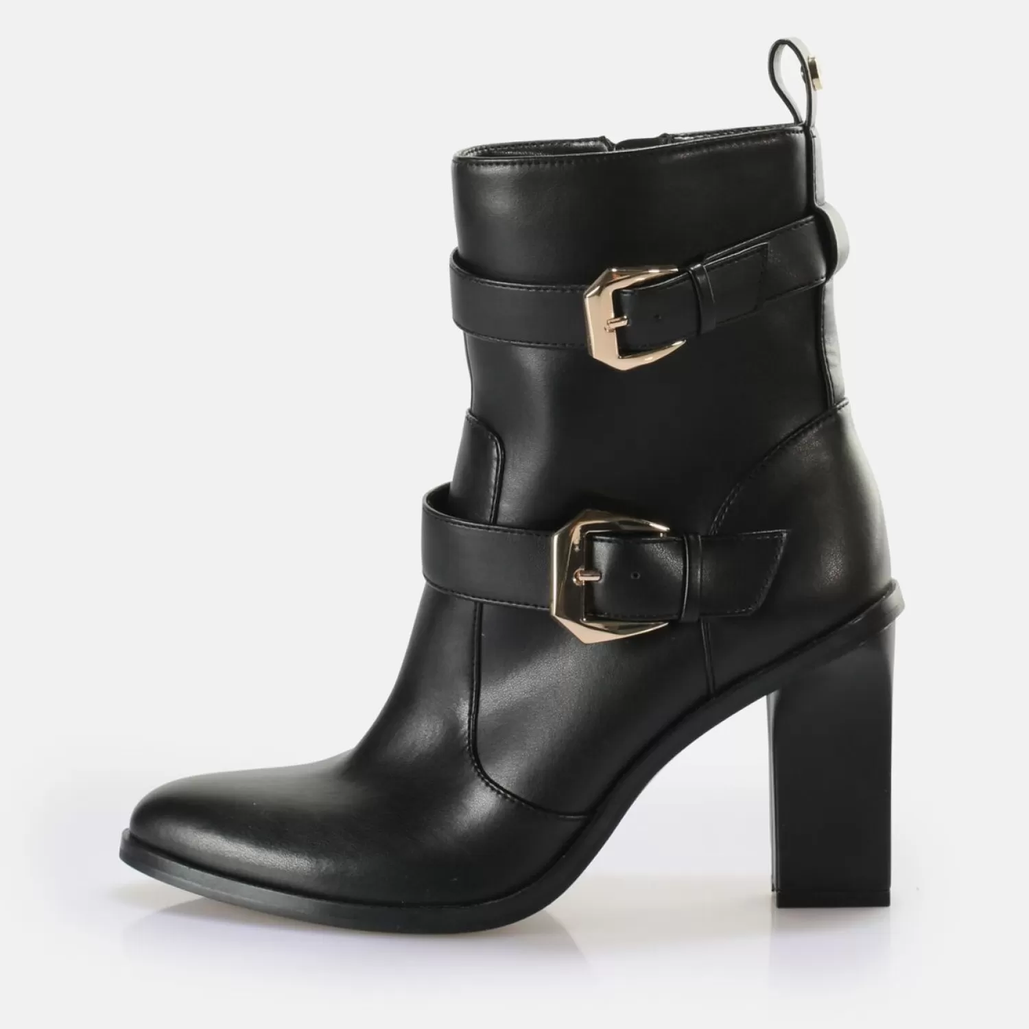 New Zoe Buckle Boot Boot Vegan Women Ankle Boots